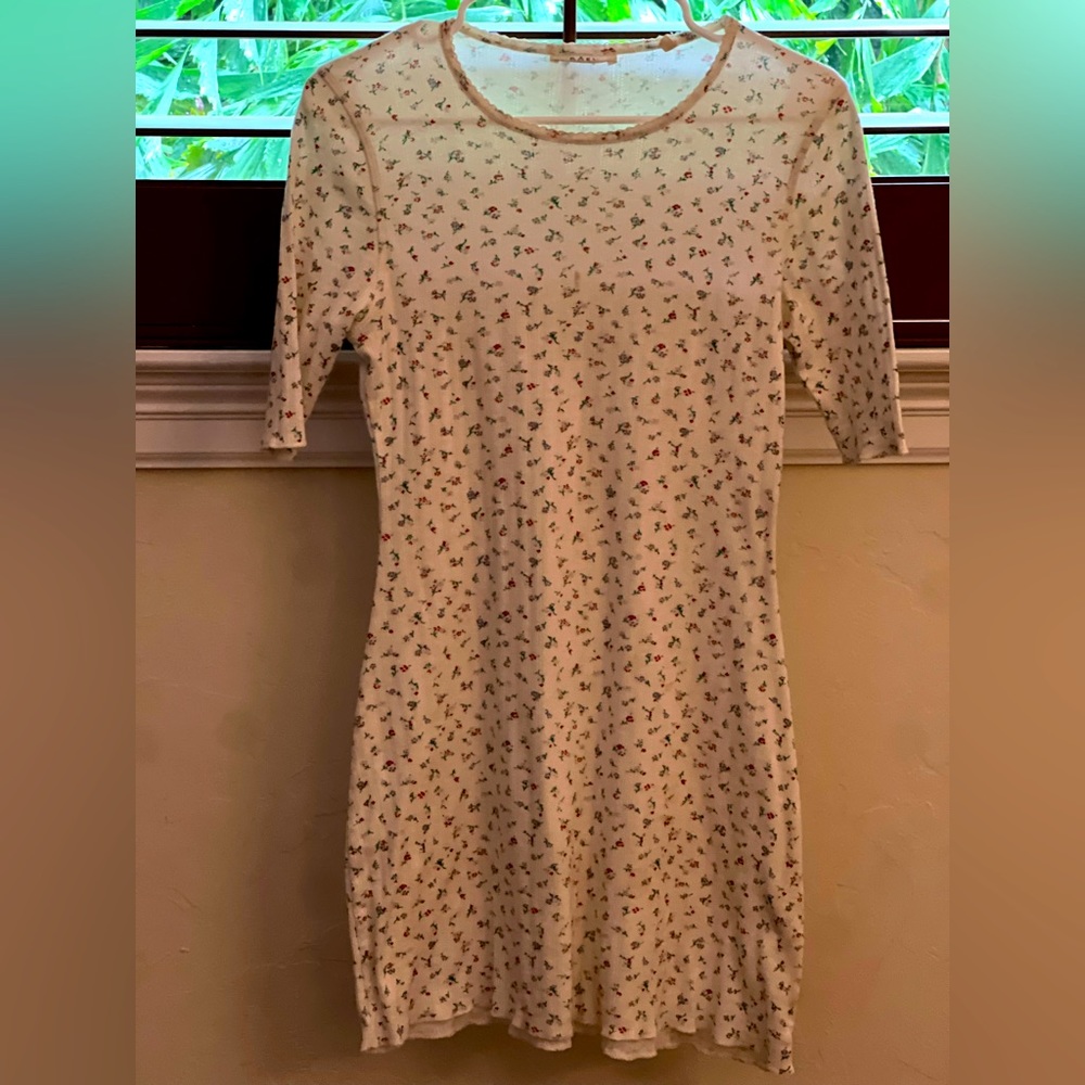 Doen vivi tee dress salt pointelle - Picture 3 of 5